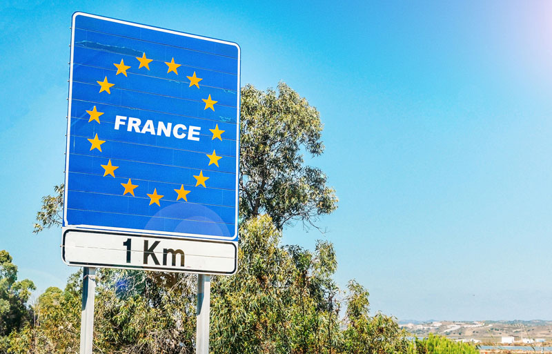 frontière française
