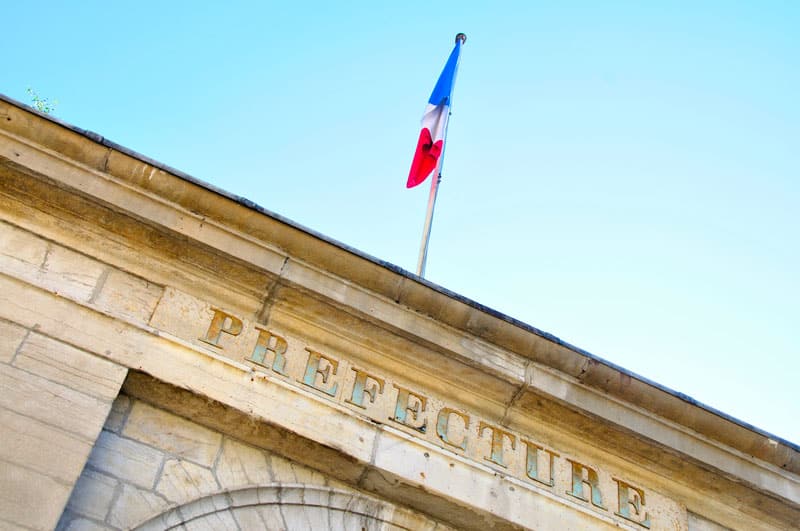 Zoom sur une préfecture française